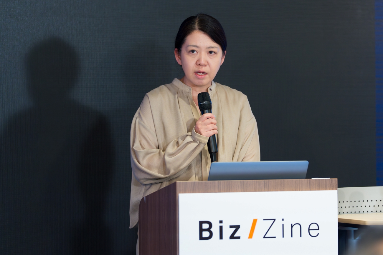 シャープ株式会社 通信事業本部モバイルソリューション事業統轄部 統轄部長 景井美帆氏