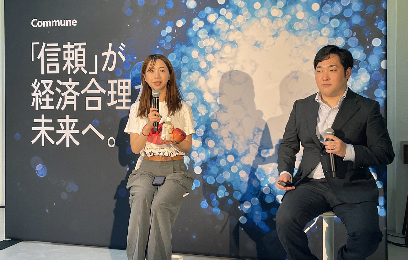 【左】青森県　観光交流推進部 観光政策課 観光コミュニケーショングループ 主査　加藤春花氏