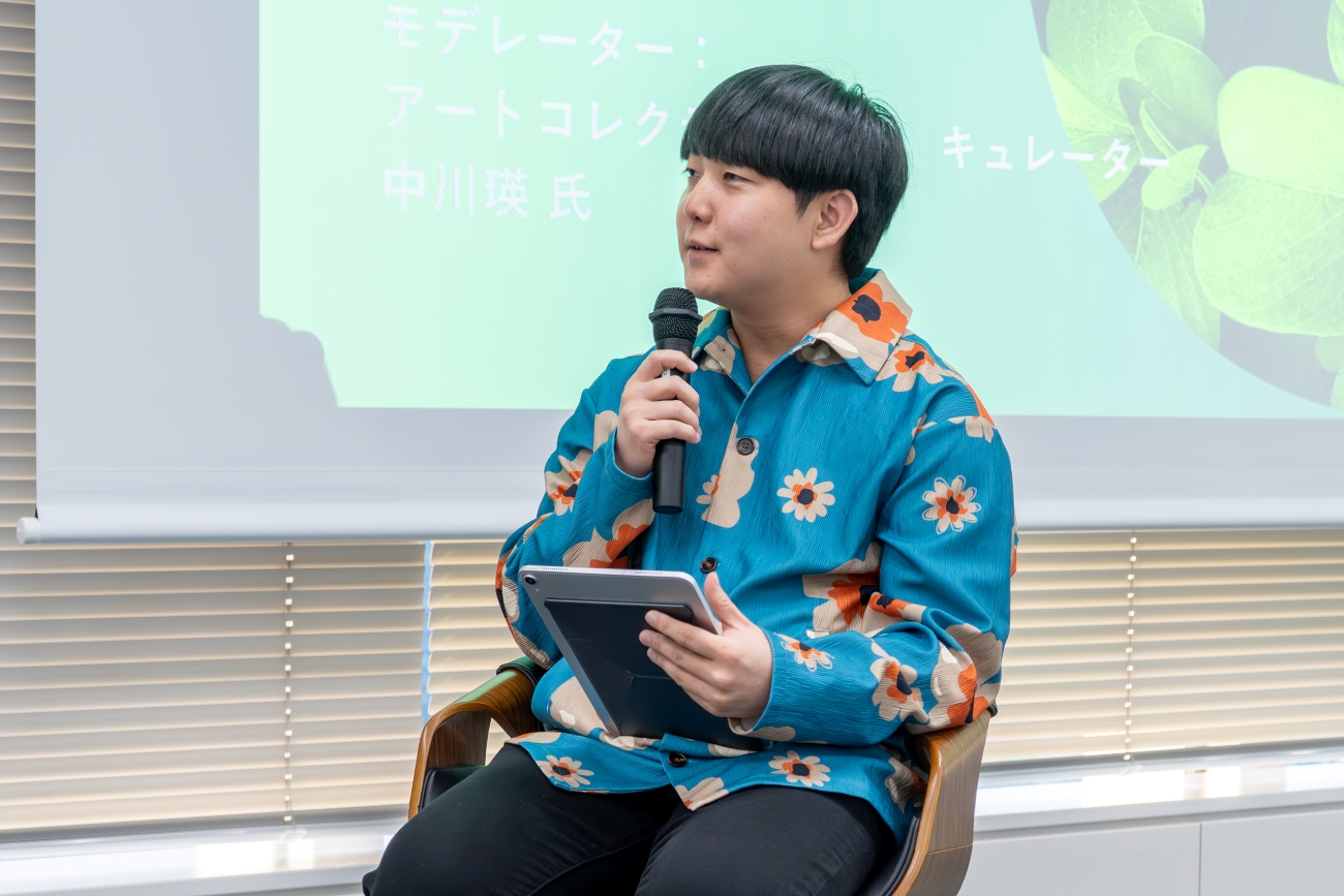 アートコレクティブALT キュレーター 中川瑛氏