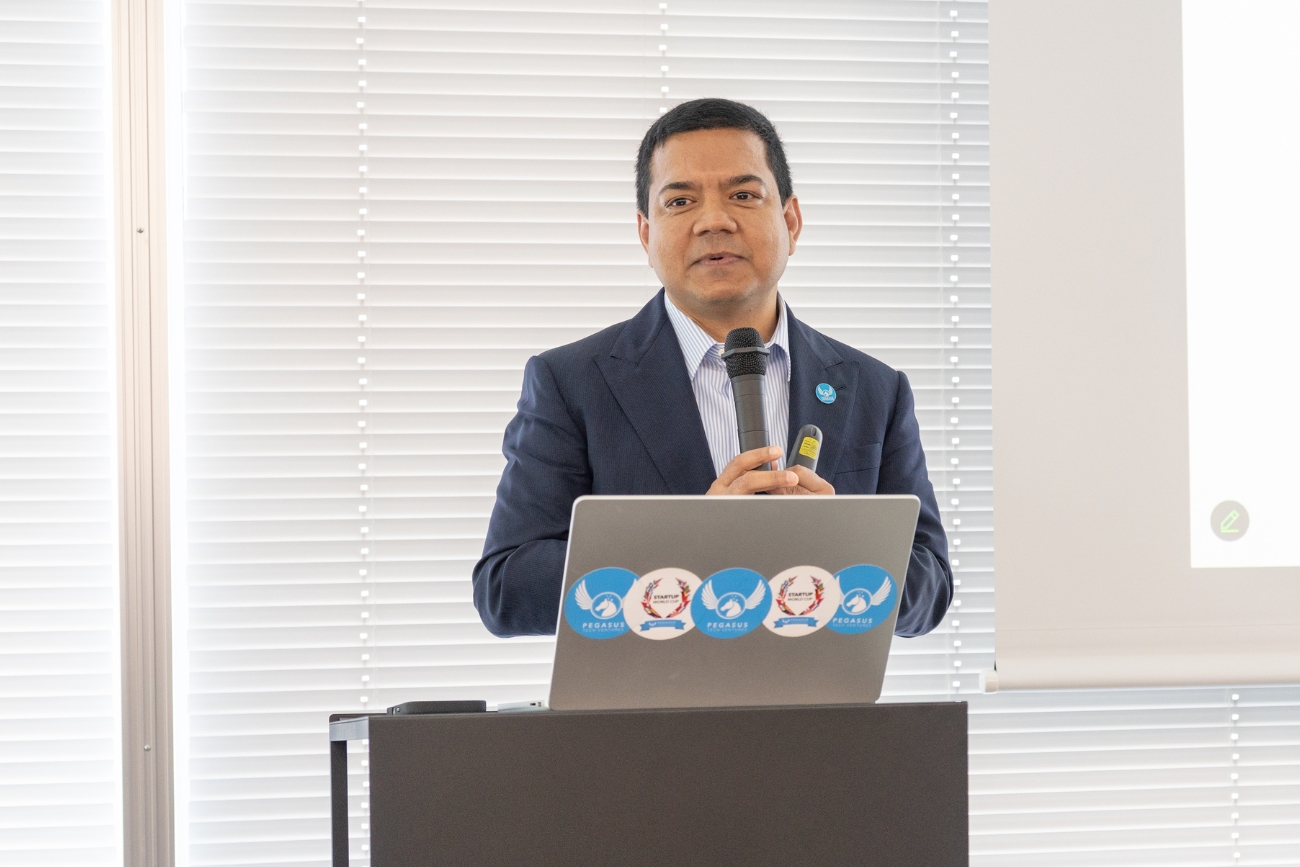 ペガサス・テック・ベンチャーズ CEO アニス・ウッザマン氏