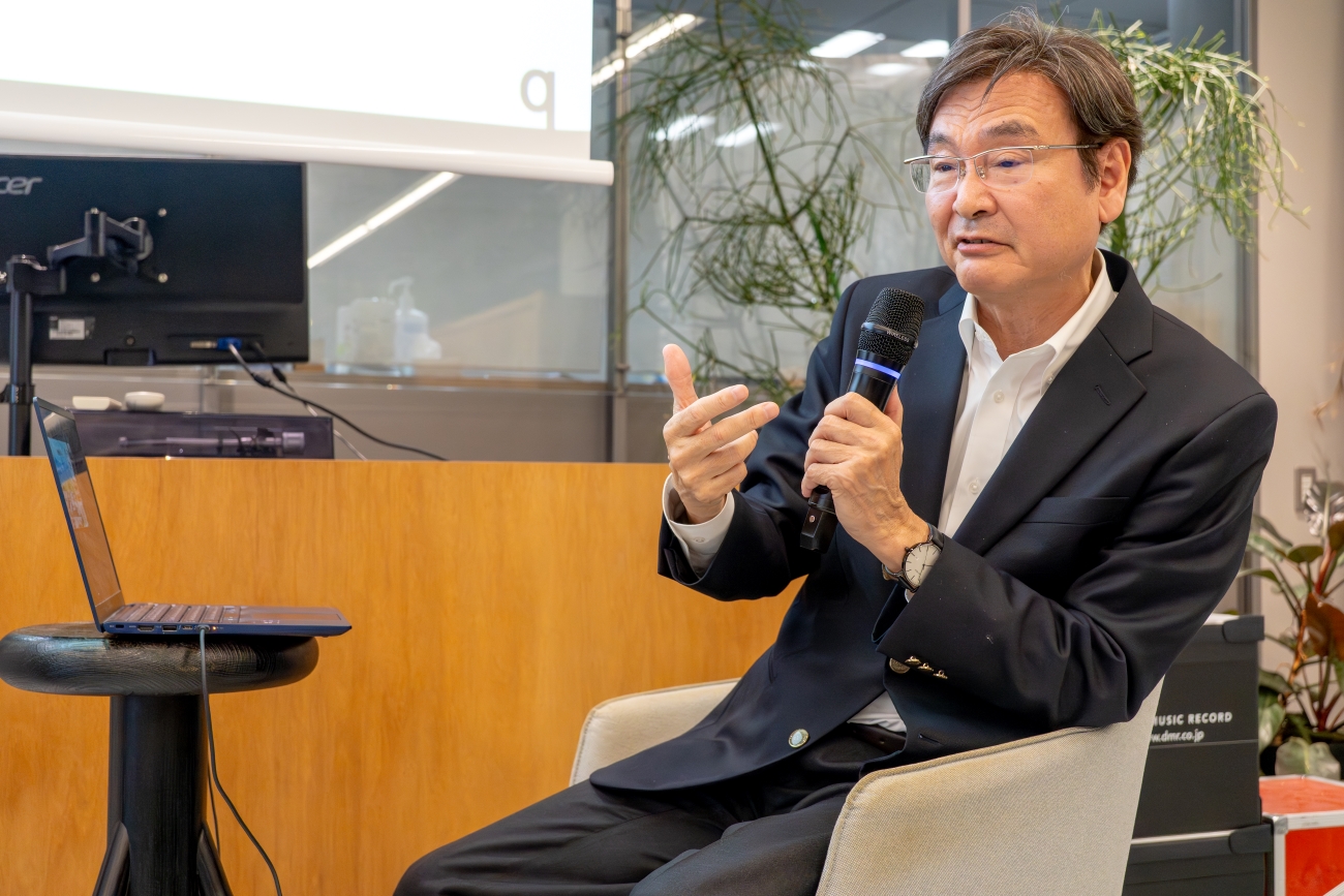 慶應義塾大学名誉教授／一般社団法人鶴岡サイエンスパーク 代表理事 冨田勝氏