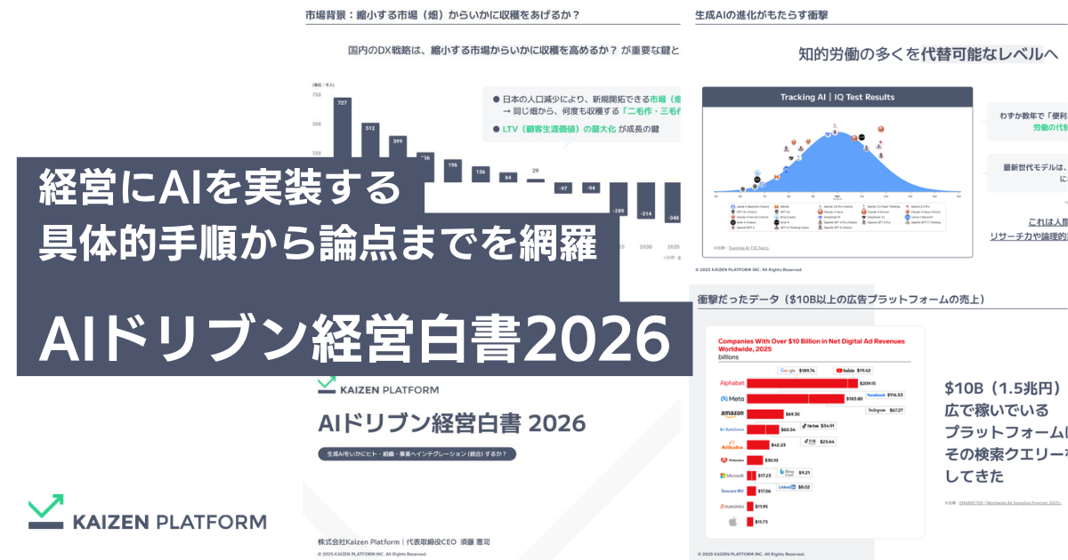 AIドリブン経営白書2026