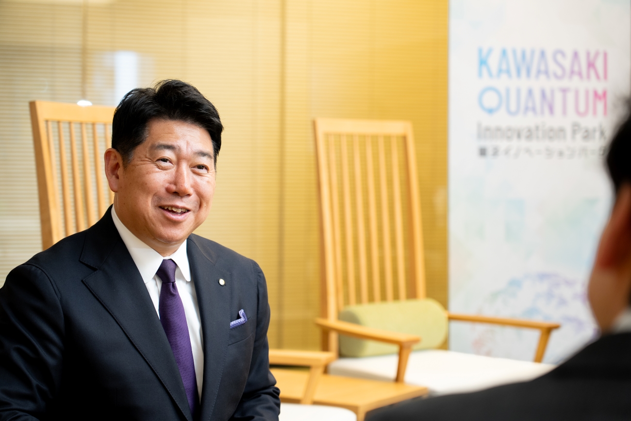 川崎市長 福田紀彦氏