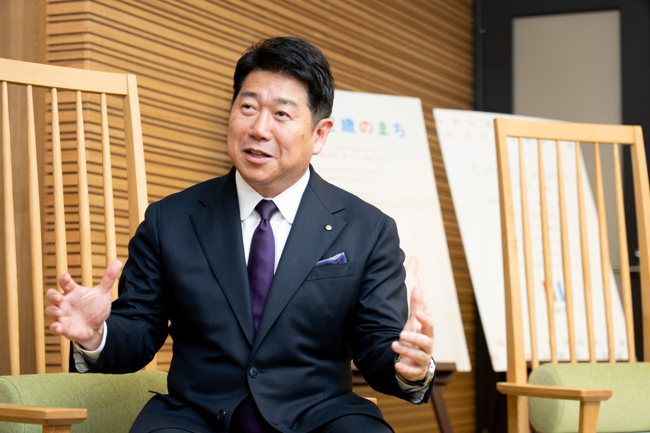 川崎市長 福田紀彦氏