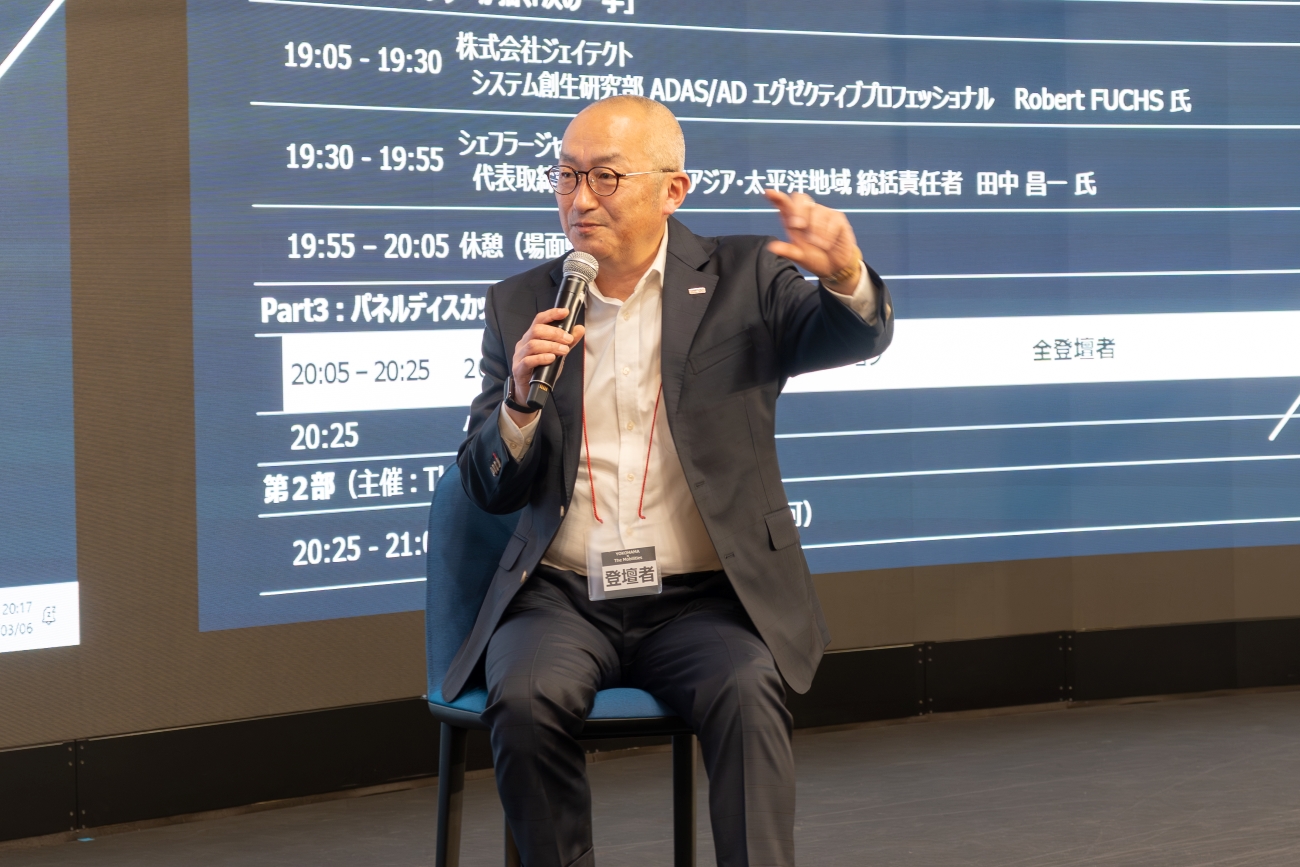 シェフラージャパン株式会社 代表取締役 日本・東南アジア・太平洋地域 統括責任者 田中昌一氏